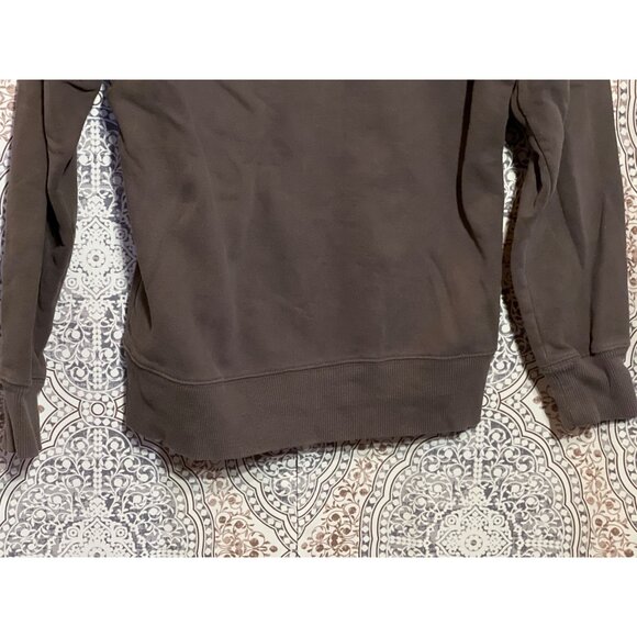 Cabelas Brown & Orange Hooded Sweatshirt Size S - Picture 7 of 10